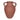 Terracotta Organic Vase With Handles - Natural