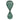 14" Bombora Small Teal Hourglass - Teal