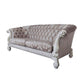 Versailles - Sofa - Ivory Fabric & Bone White Finish