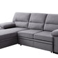 Nazli - Sectional Sofa - Gray Fabric