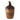 Balsam Fir Acorn Candle - Brown