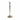 5" Traditional Cast Iron Taper Holder - Silver