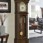 Cedric - Grandfather Clock With Chime - Golden Brown