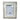 5"x7" Vero Alabaster And Marble Photo Frame - White / Gray
