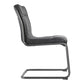 Ansel - Dining Chair Chair Leather (Set of 2) - Onyx Black