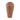 16" x 9" Terracotta Ribbed Floor Vase - Natural