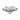 Garrison Artisan Blown Glass Bowl 14" - Gray
