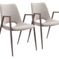 Desi - Dining Chair (Set of 2) Walnut Legs