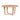 Natural Teak - 56" Round Dining Table - Light Brown