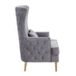 Alina - Tall Tufted Back Chair