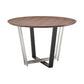 Joana Anastasia - Round Walnut Dining Table Set