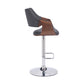 Aspen - Adjustable Bar Stool Chrome Base