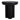 Rocca - Cement Side Table - Black