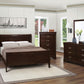 Louis Philippe - Panel Sleigh Bed