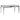 Ivan - Extension Dining Table Tempered Glass Top - Brushed Silver / Gray