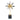 16" Darra Small Stone Starburst Statuary - Black