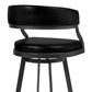 Saturn - Swivel Bar Stool - Mineral Legs