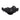 18" Ruffled Edge Bowl Matte Finish - Black
