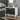 Dubni - Accent Table - White & Black
