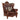 Eustoma - Chair - Cherry Top Grain Leather Match & Walnut