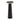 Wood Flat Candle Holder Stand 12" - Black / Natural