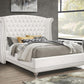 Barzini - Upholstered Wingback Bed