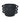 13" Arch Handle Planter - Black