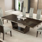 D832 - Dining Table And 6 Chair Set - Wenge