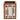 4" x 3" Wood Petals Resin Pencil Cup - Brown / White