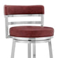 Madrid - Swivel Stainless Steel Bar Stool