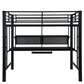 Avalon - Full Workstation Loft Bed - Black