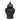 Ceramic Temple Jar 28" - Antique Black