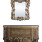 Constantine - Mirror - Brown & Gold Finish