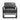 Locnos - Accent Chair - Gray Top Grain Leather & Black