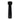 Resin Pillar Candleholder - Black