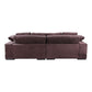 Plunge - Sectional - Brown