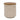 9 Oz Eucalyptus & Sage Tall Cndle With Lid 4" - Cream