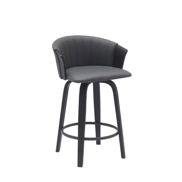 Diana - Swivel Wood Stool