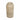 12" Caviar Large Artisan Blown Glass Vase - Beige