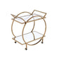 Traverse - Serving Cart - Champagne & Mirrored