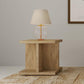Cortona - Square Engineered Wood End Side Table - Mango