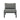 Rajni - Patio Armless Chair - Gray Fabric & Black