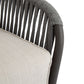 Florence - Club Chair, No Welt - Echo Ash / White