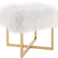 Nomo - Sheepskin Bench - White