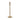 Metal 15" Hammered Taper Candleholder - Gold