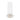 13" x 7" Terracotta Hurricane Taper Holder - White