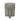 19" Contemporary Accent Table Concrete - Dark Gray
