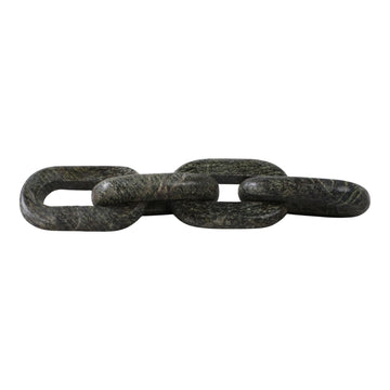 Link Marble Chain - Forest Green
