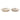 12" / 14" Metal Cut-Out Flower Bowls (Set of 2) - Gold