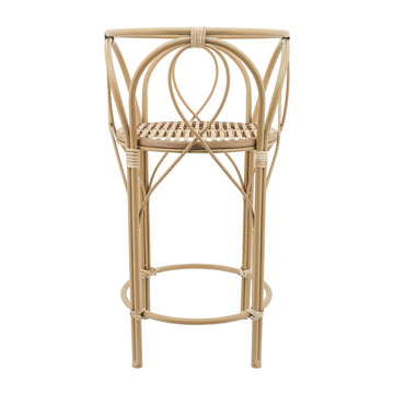 Metal Wicker Planter Stand 26" - Brown